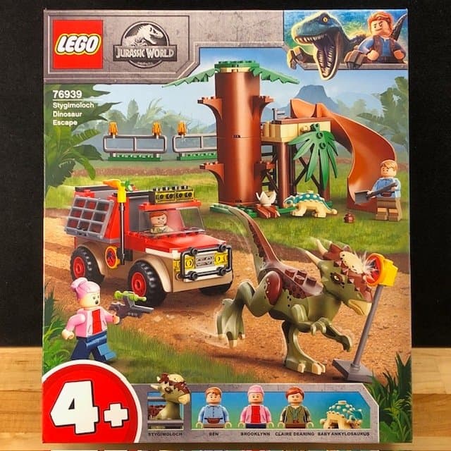 LEGO Jurassic World 76939 Dinosaurierymning med Stygimoloch, från 2021, oöppnad!