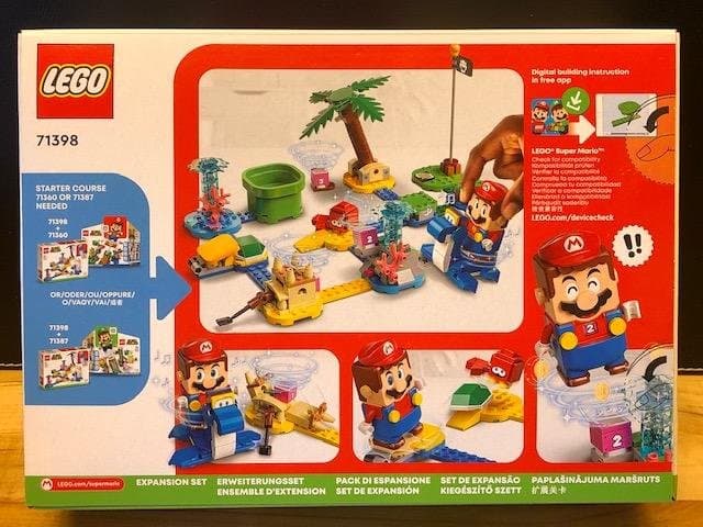 LEGO Super Mario 71398 "Dorries strand - expansionsset" - oöppnad / förseglad!