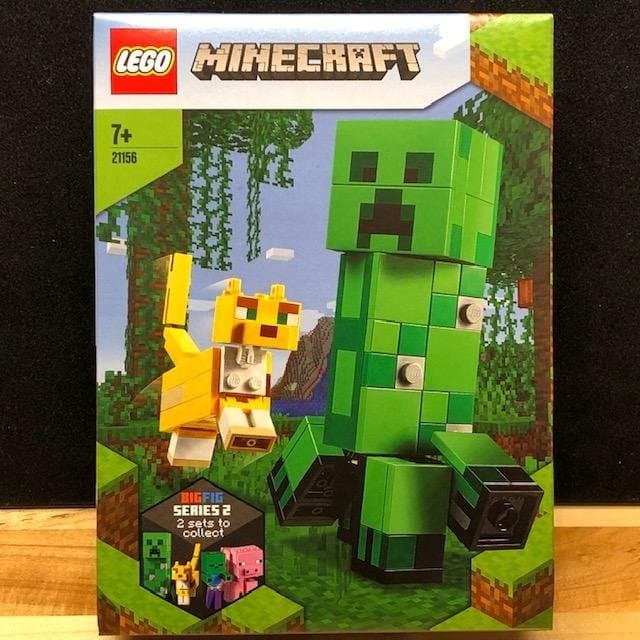 LEGO Minecraft 21156 "BigFig Creeper och ozelot" - från 2020, oöppnad!