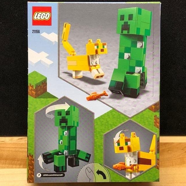 LEGO Minecraft 21156 "BigFig Creeper och ozelot" - från 2020, oöppnad!