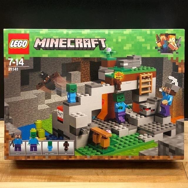 LEGO Minecraft 21141 "Zombiegrottan" - från 2018, oöppnad!