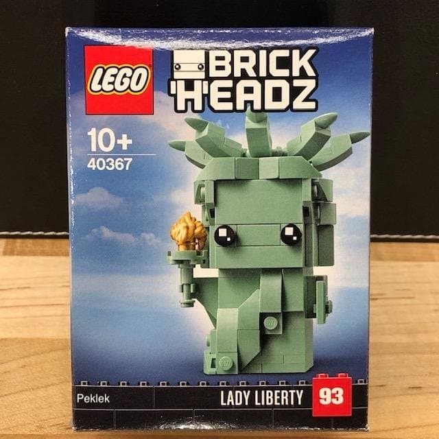 LEGO BrickHeadz 40367 "Frihetsgudinnan" - från 2019, oöppnad!