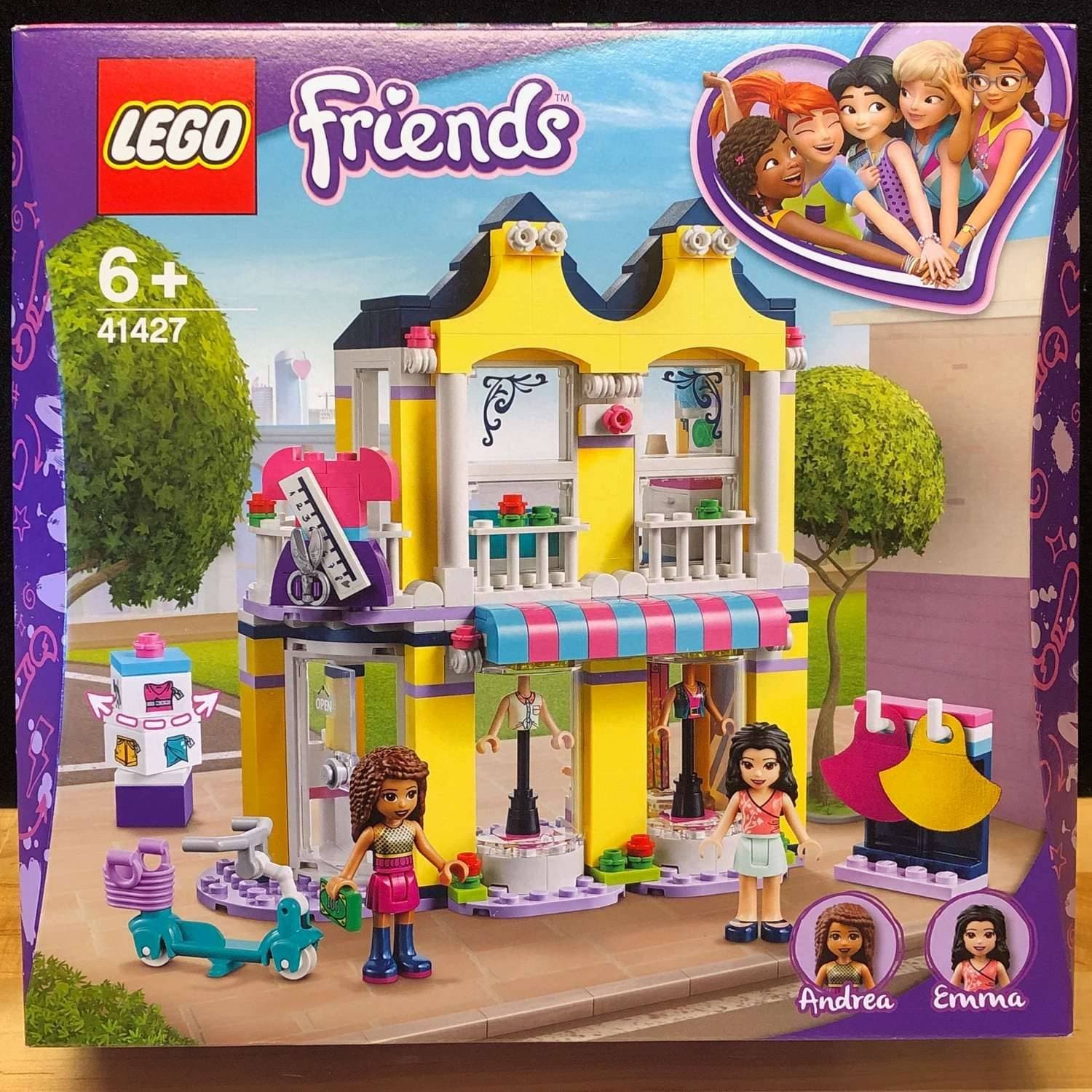 LEGO Friends 41427 "Emmas modebutik" - från 2020, oöppnad / förseglad!