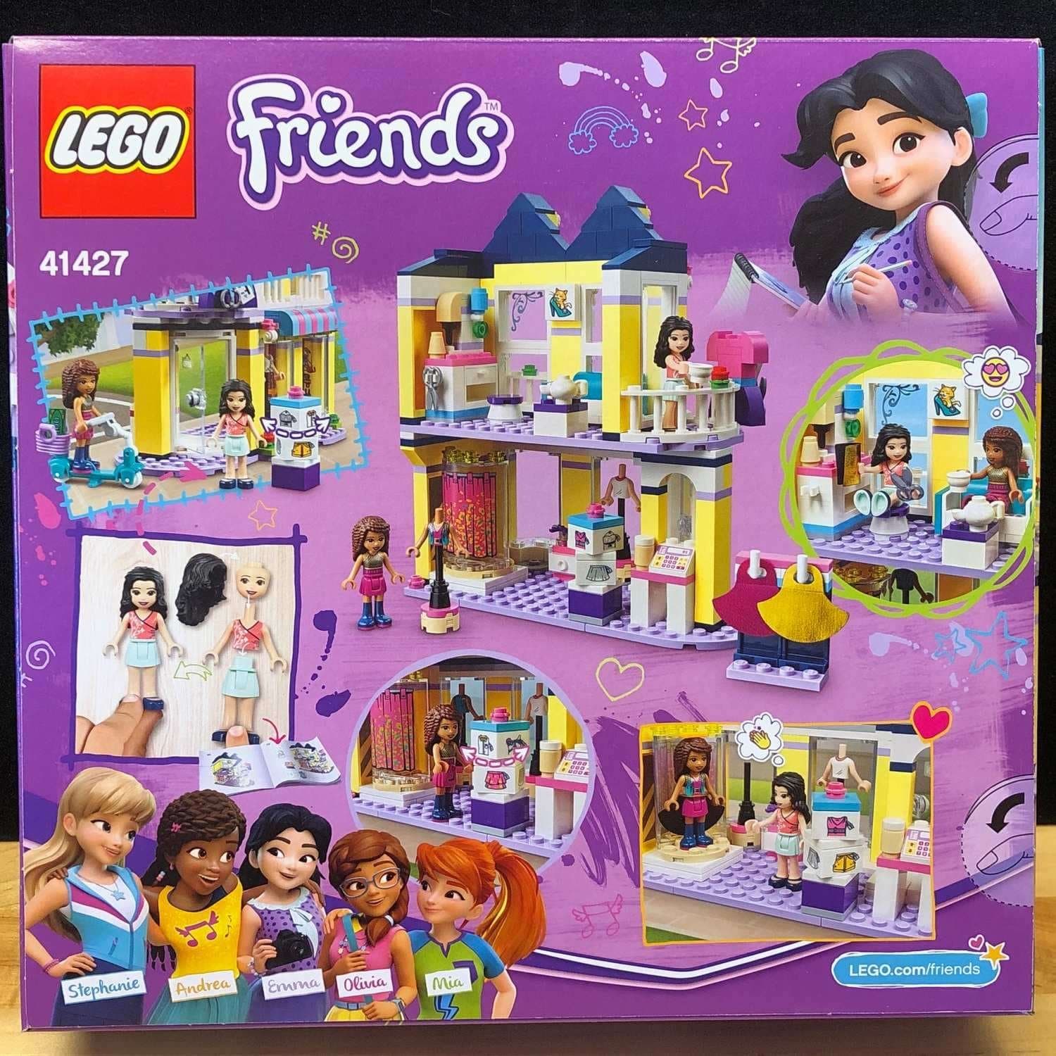 LEGO Friends 41427 "Emmas modebutik" - från 2020, oöppnad / förseglad!