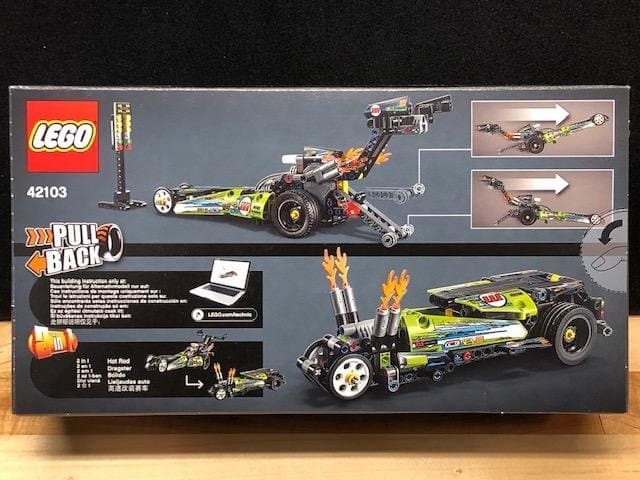 LEGO Technic 42103 "Dragster" - från 2020, oöppnad!