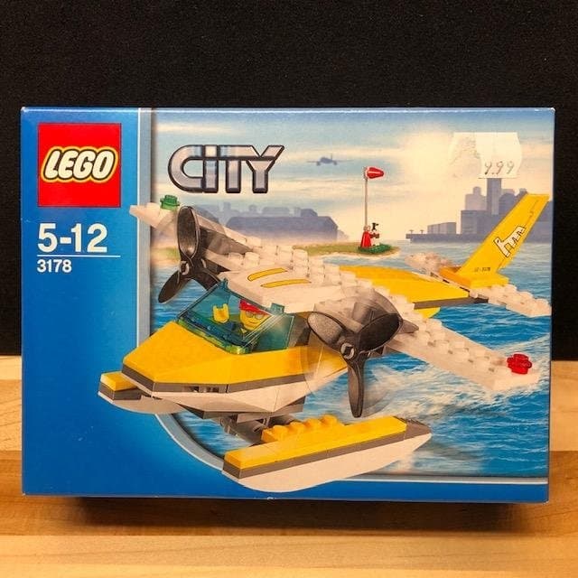 LEGO City 3178 "Seaplane" - från 2010, oöppnad / förseglad!