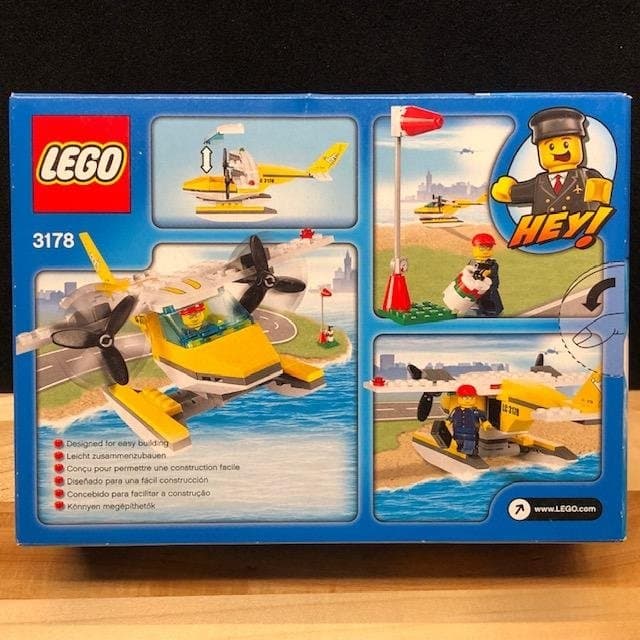 LEGO City 3178 "Seaplane" - från 2010, oöppnad / förseglad!