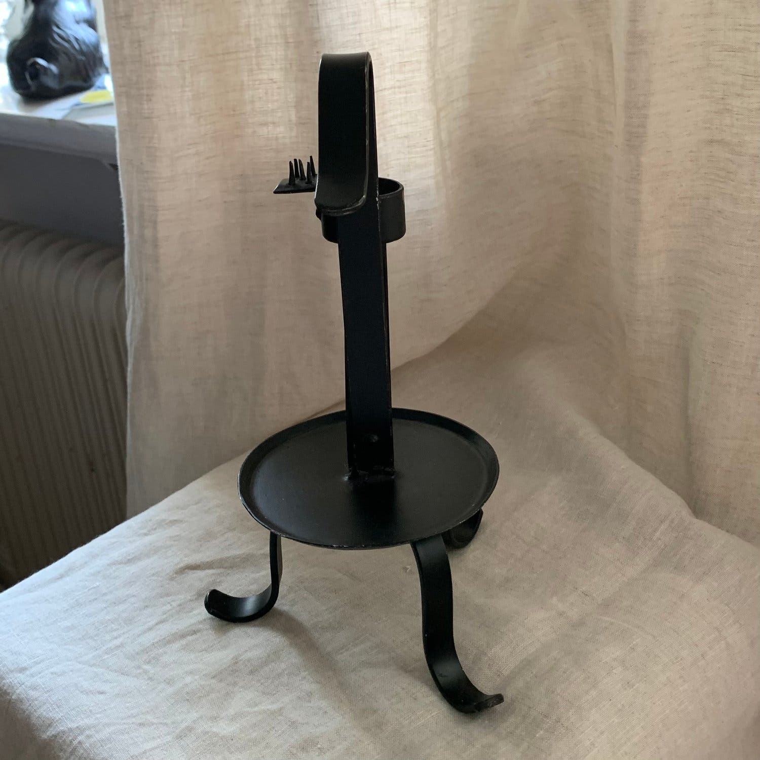 Stumpstake/Stumpastake/Ljusstake i smide,, Från Småland