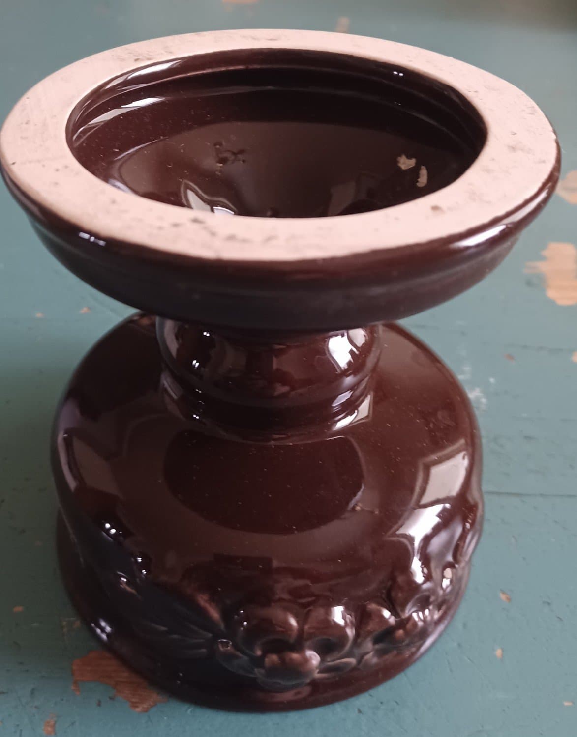 LJUSHÅLLARE, ROSA LJUNG