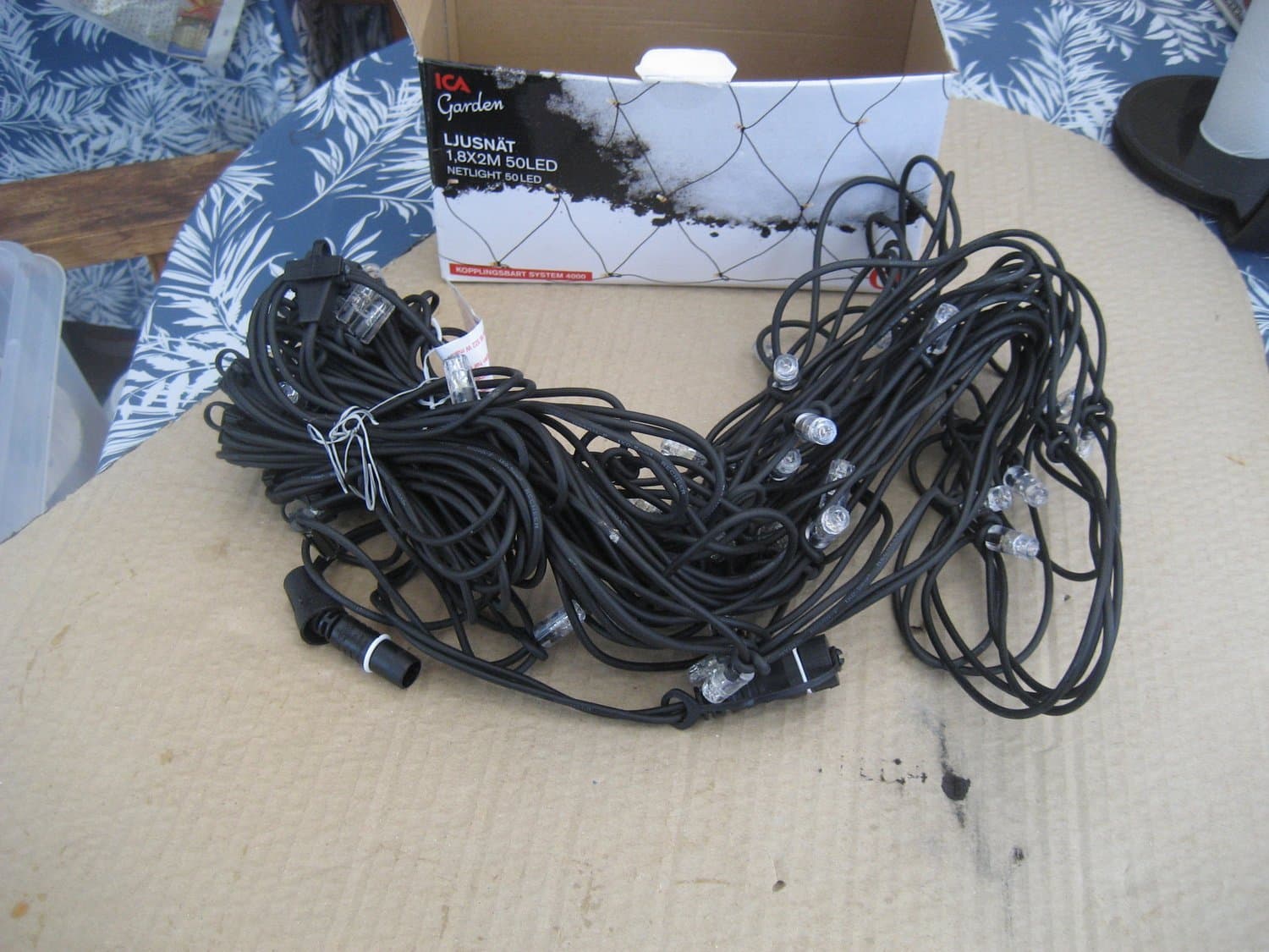 ICA Garden - Ljusnät 1,8 x 2 M 50 Led - Till System 4000 **Nytt**