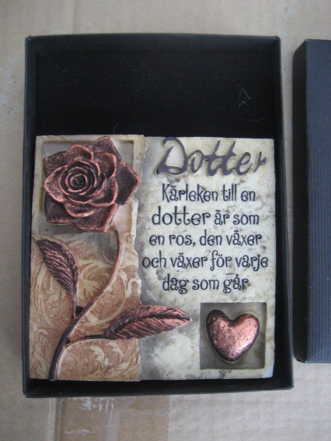 Tavla - Dotter - Kärleken till en dotter