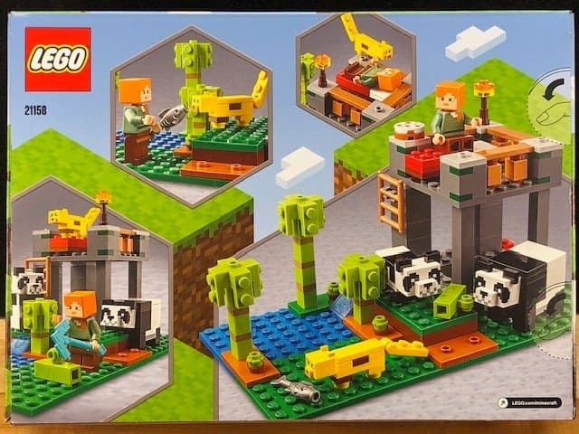LEGO Minecraft 21158 "Pandagården" - från 2020, oöppnad / förseglad!