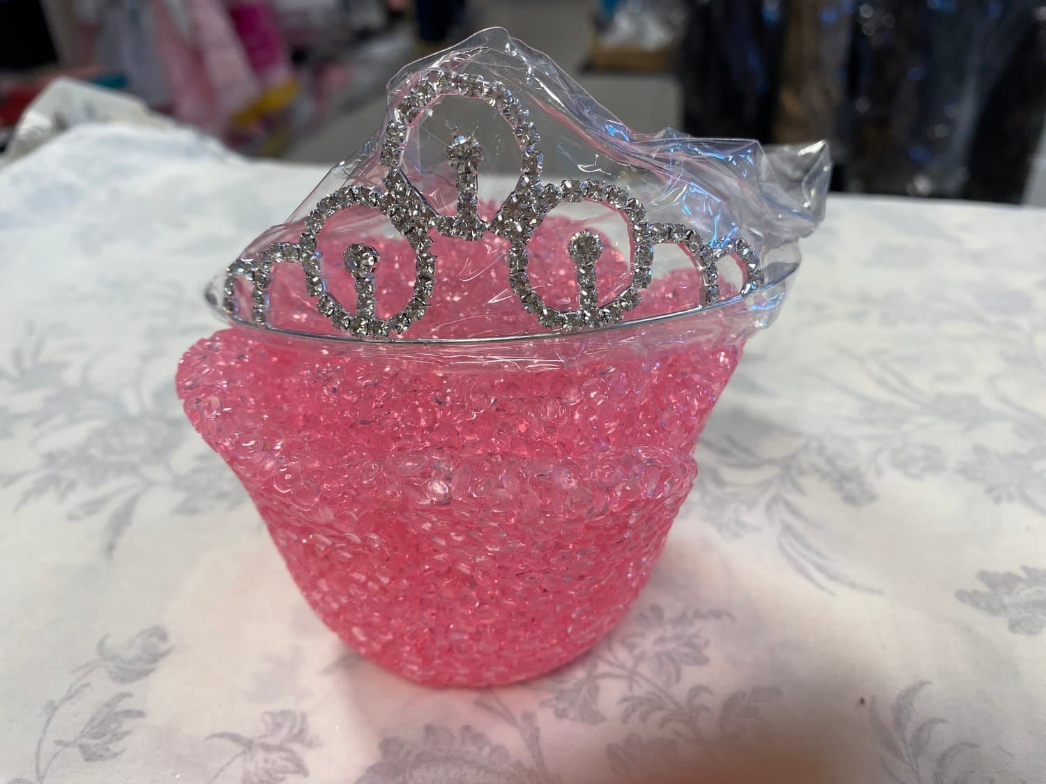 Brudstrass kristall Krona