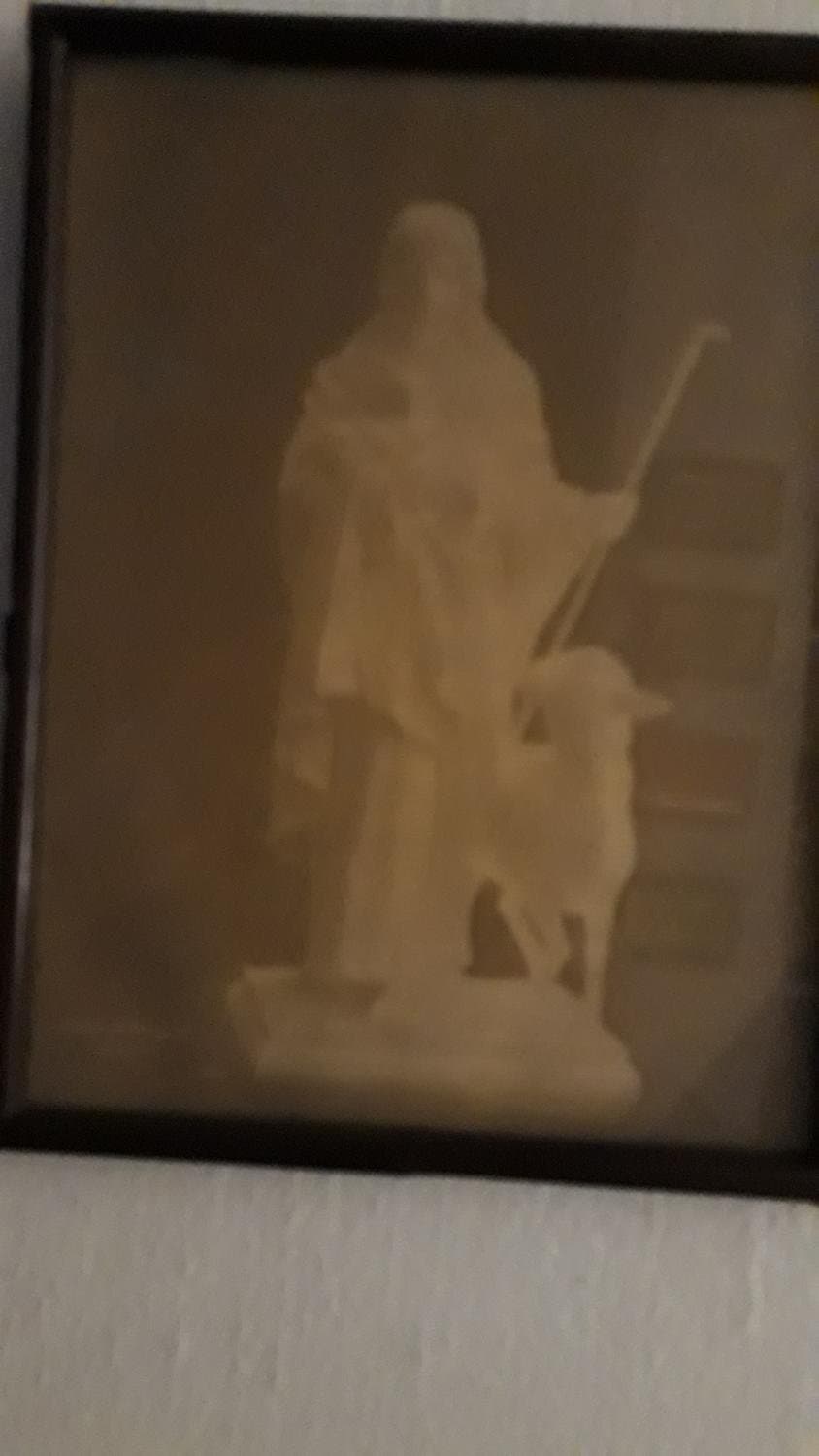 tavla Psaltaren 23 ANTIK ! 'l