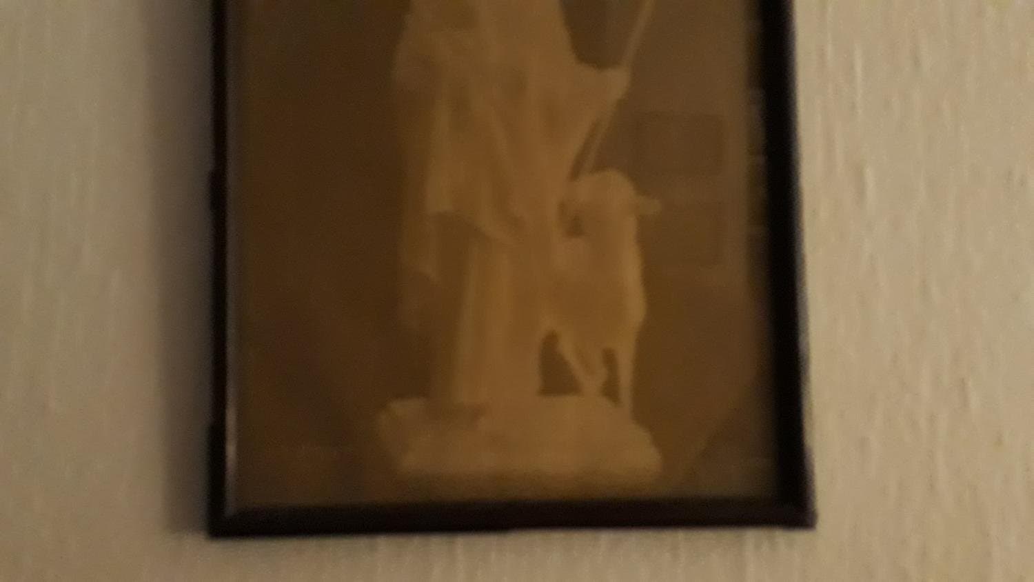 tavla Psaltaren 23 ANTIK ! 'l