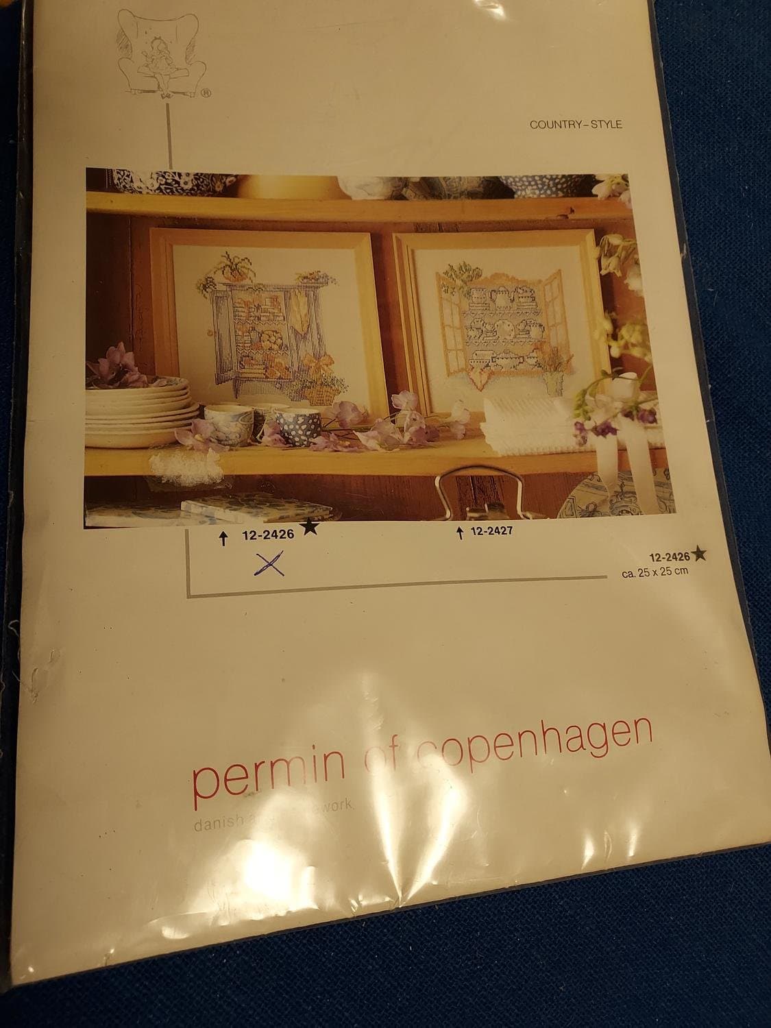 Tavla permin of copenhagen 25x25 cm !