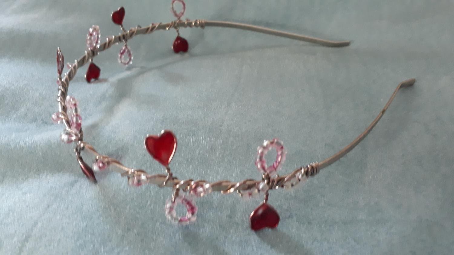 Diadem HANTVERK för Prinsessa/Gala Storlek 56-59