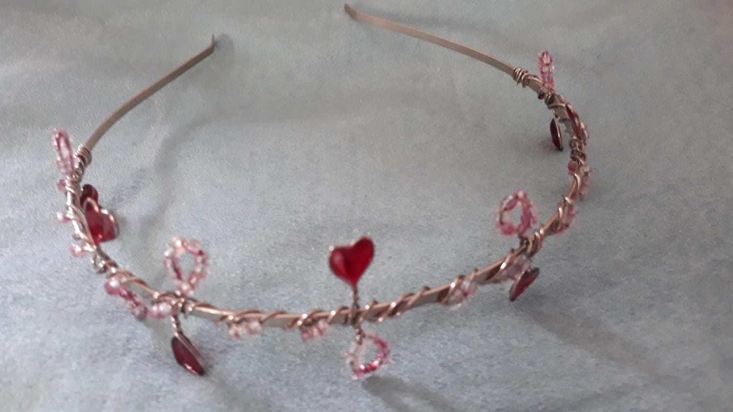 Diadem HANTVERK för Prinsessa/Gala Storlek 56-59