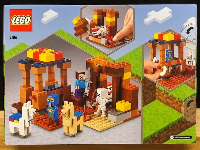 LEGO Minecraft 21167 "Handelsposten" - från 2020, oöppnad / förseglad!