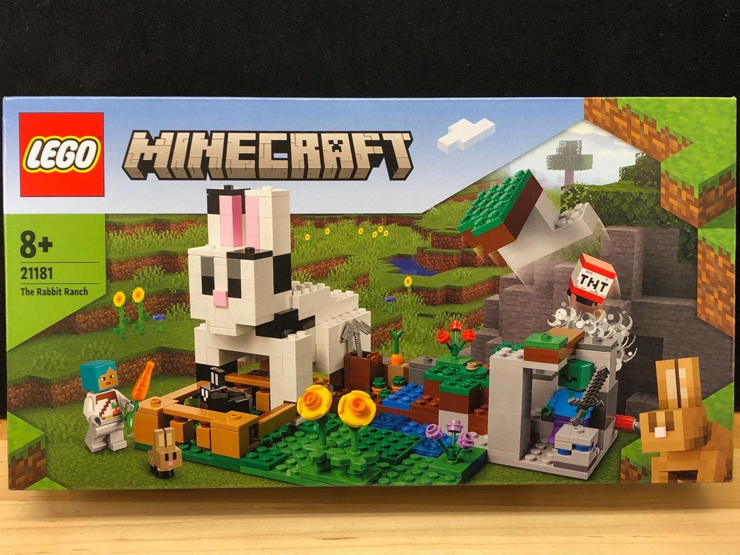 LEGO Minecraft 21181 Kaninranchen" - från 2022, oöppnad / förseglad!