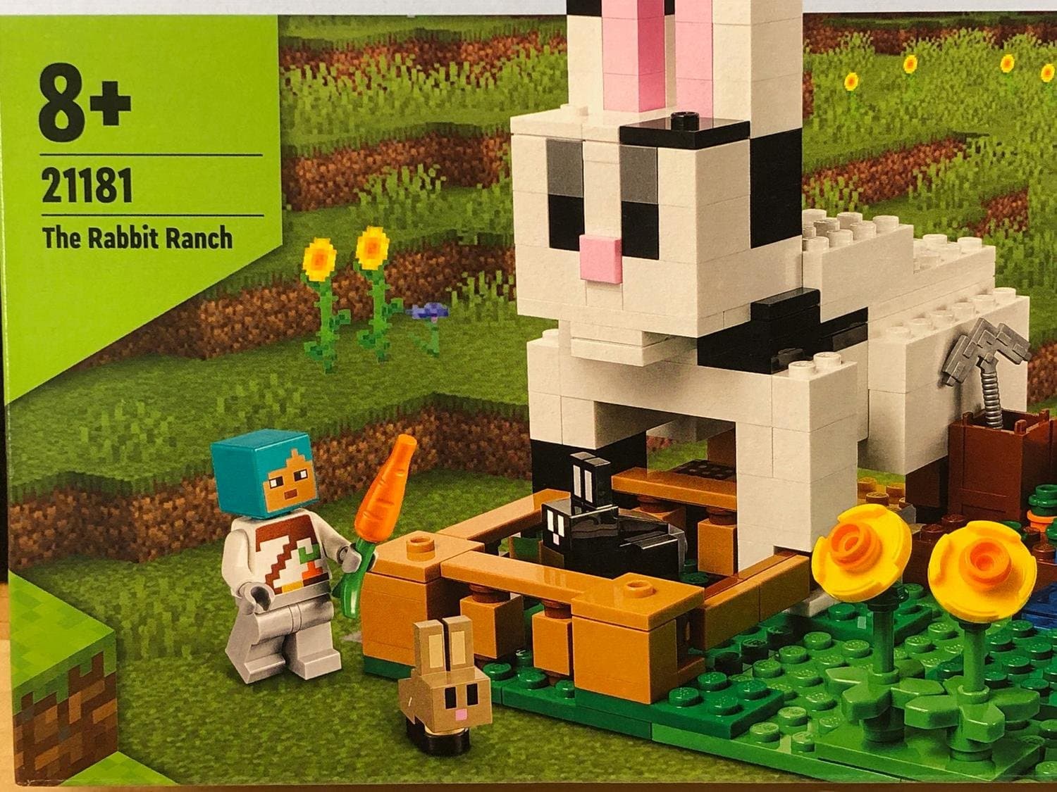 LEGO Minecraft 21181 Kaninranchen" - från 2022, oöppnad / förseglad!