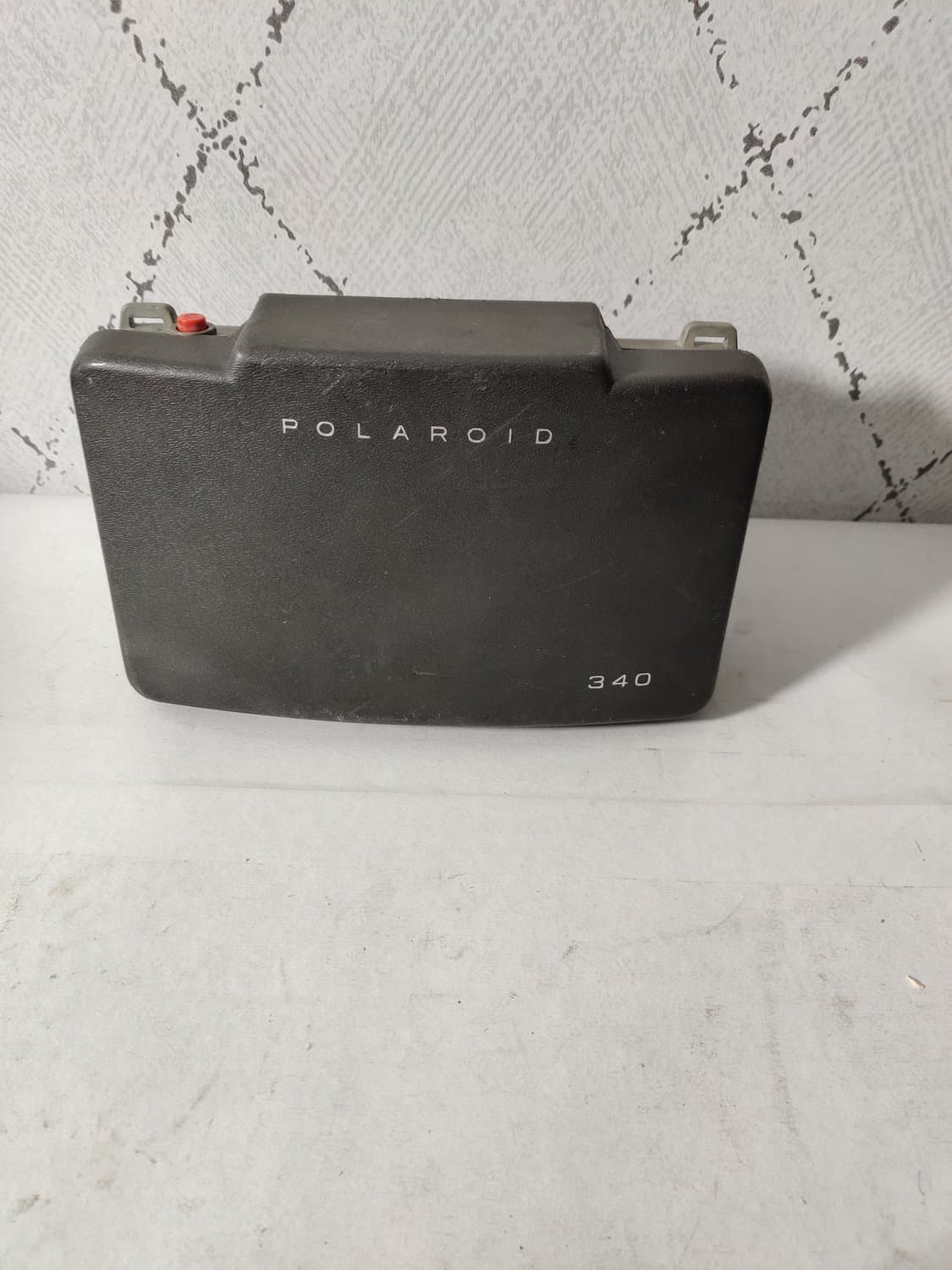 Ovanlig Polaroid Land Kamera 340 med Bruksanvisning