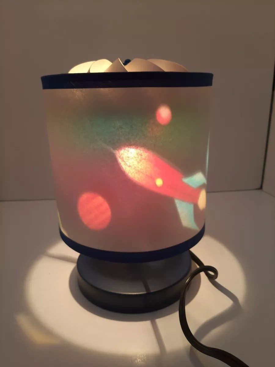 Magic Spinning Lamp Outer Space