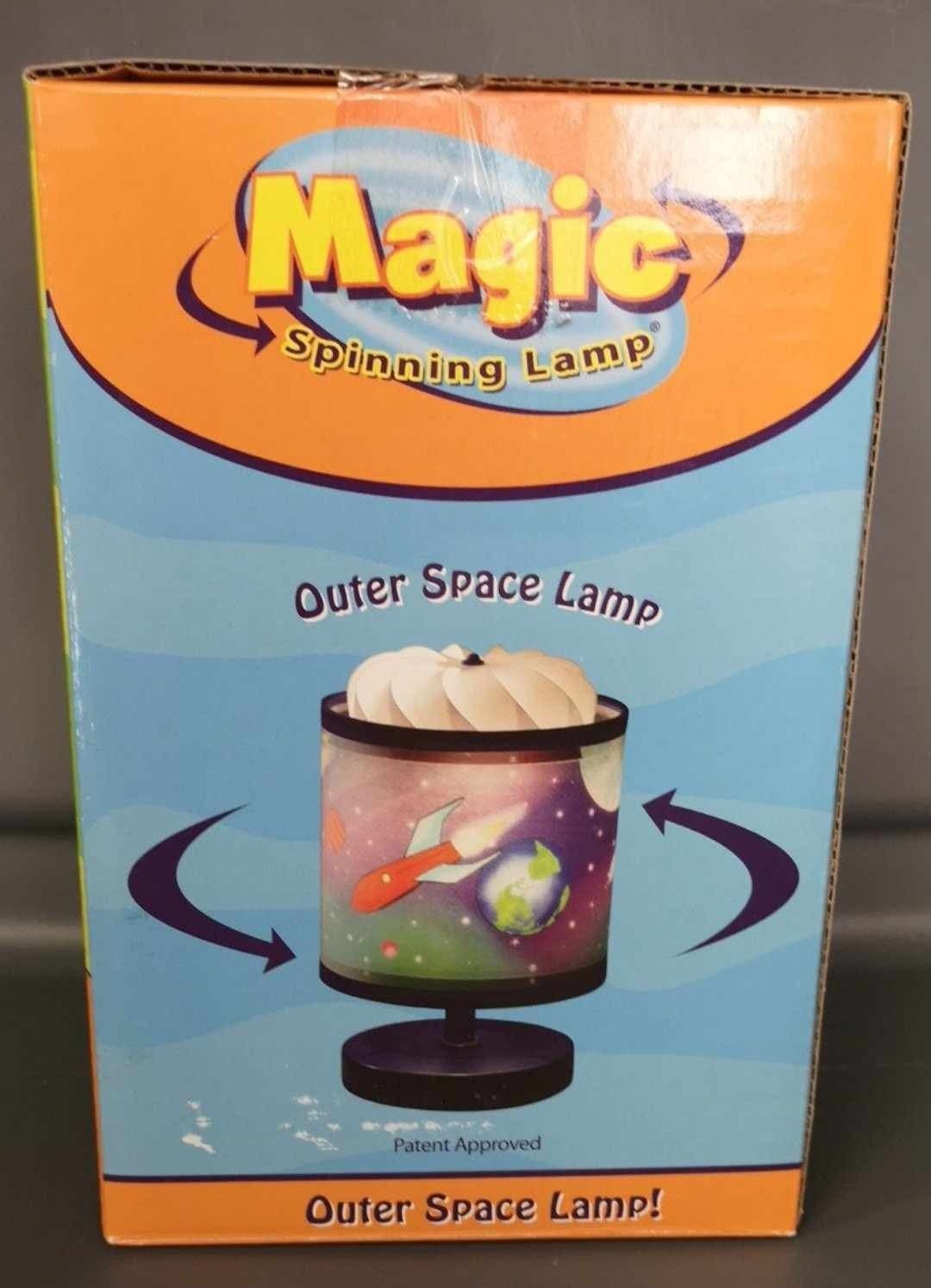 Magic Spinning Lamp Outer Space