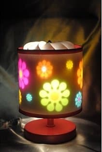 Magic Spinning Lamp Flower Power