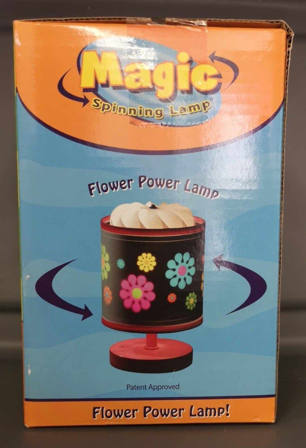 Magic Spinning Lamp Flower Power