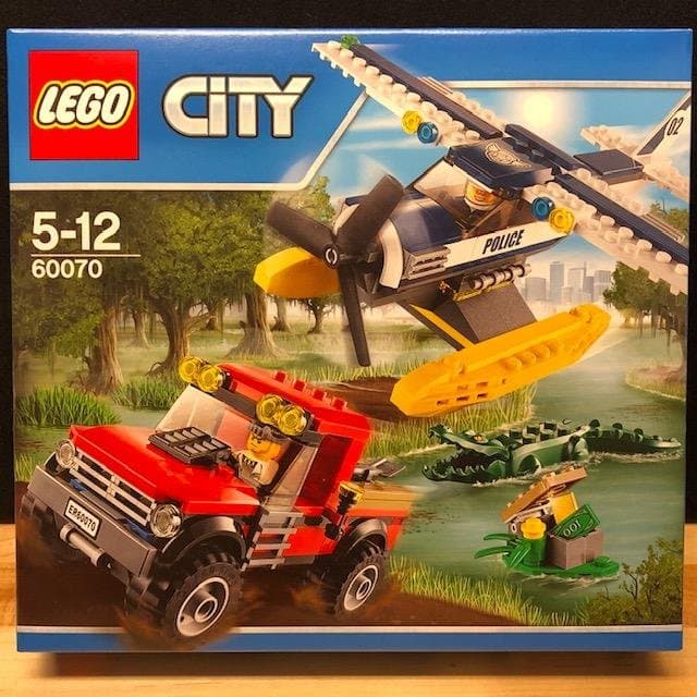 LEGO City 60070 "Sjöflygplansjakt" - från 2015, oöppnad / förseglad!