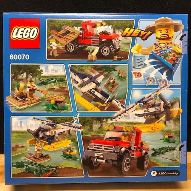 LEGO City 60070 "Sjöflygplansjakt" - från 2015, oöppnad / förseglad!