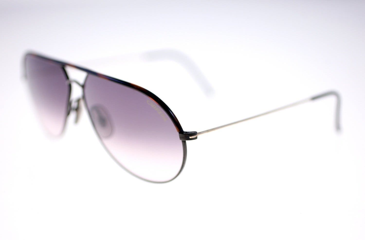 Carrera 5428 90 men's vintage pilot-style lightweight sunglasses-circa 1980s-20g