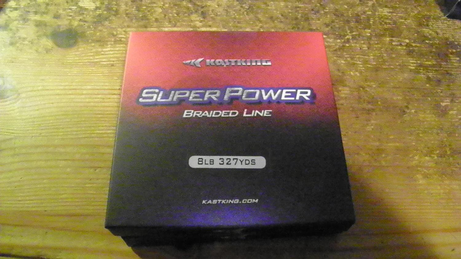 NY flätlina Kastking 300m gul 0,09 mm styrka 3,6 kg