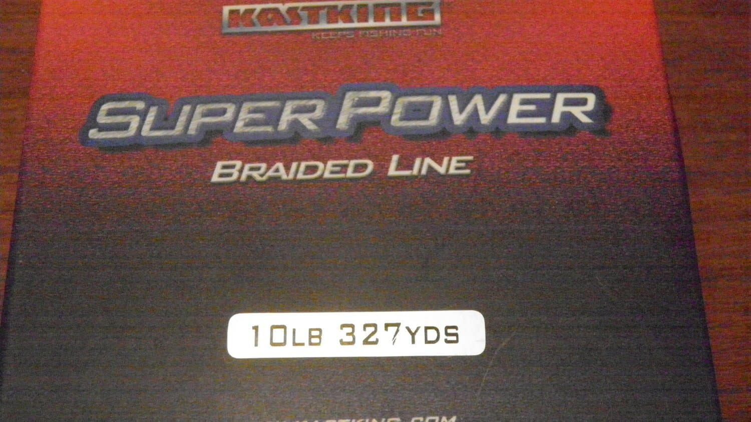 NY flätlina Kastking 300m blå 0,09 mm styrka 4,5 kg