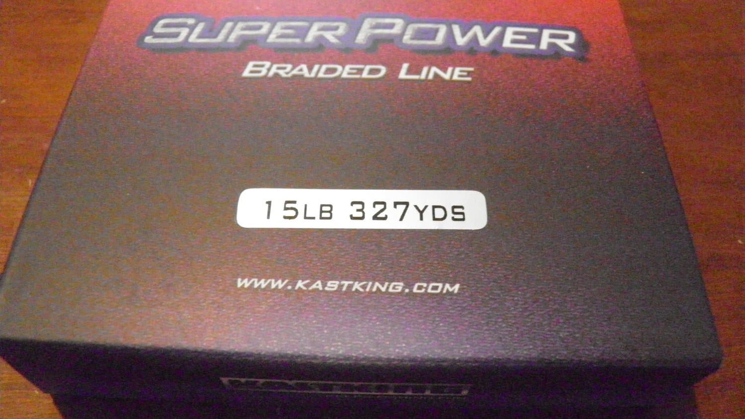 NY flätlina Kastking 300m grå 0,14 mm styrka 6,8 kg