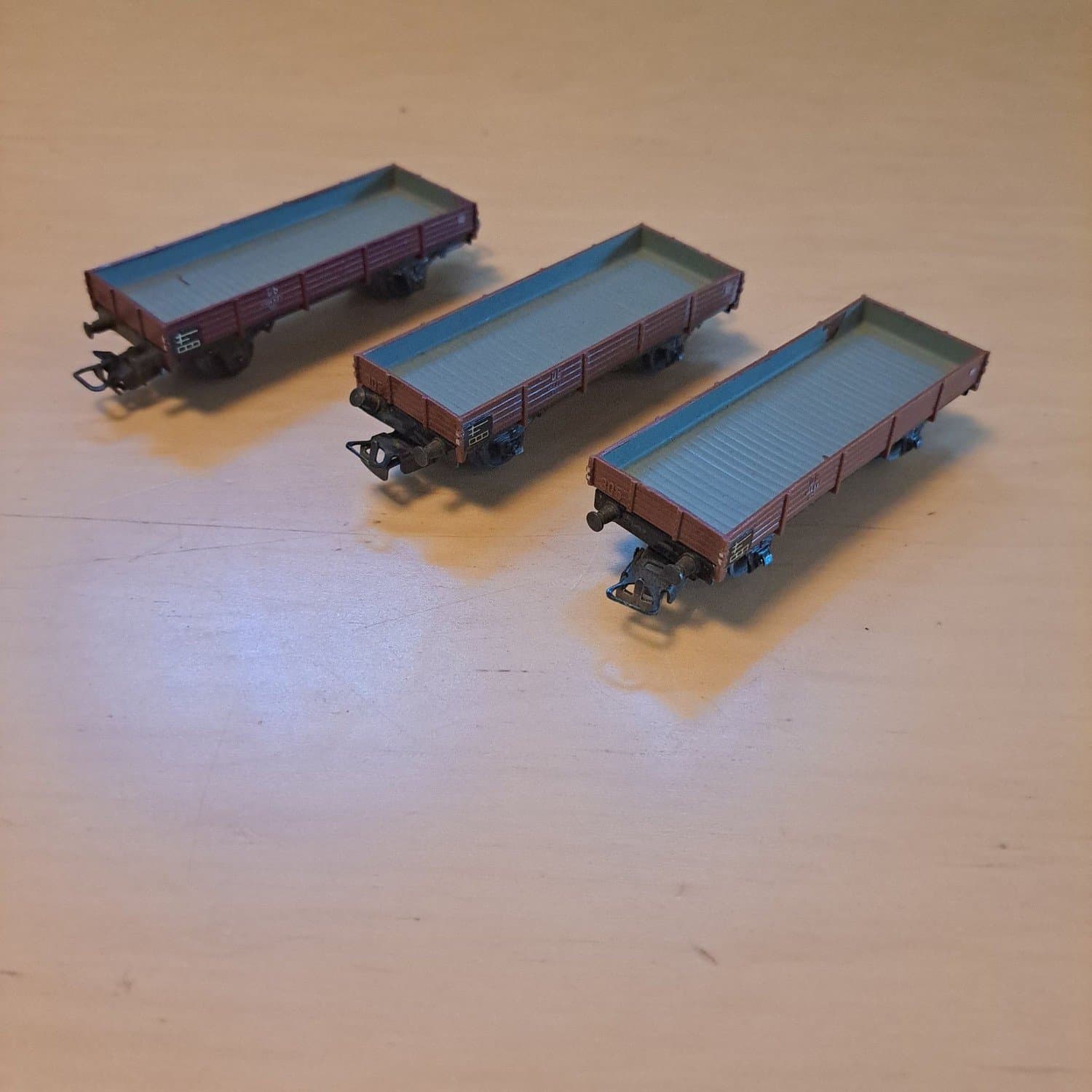 H0 Märklin 4503 flakvagnar 3 st