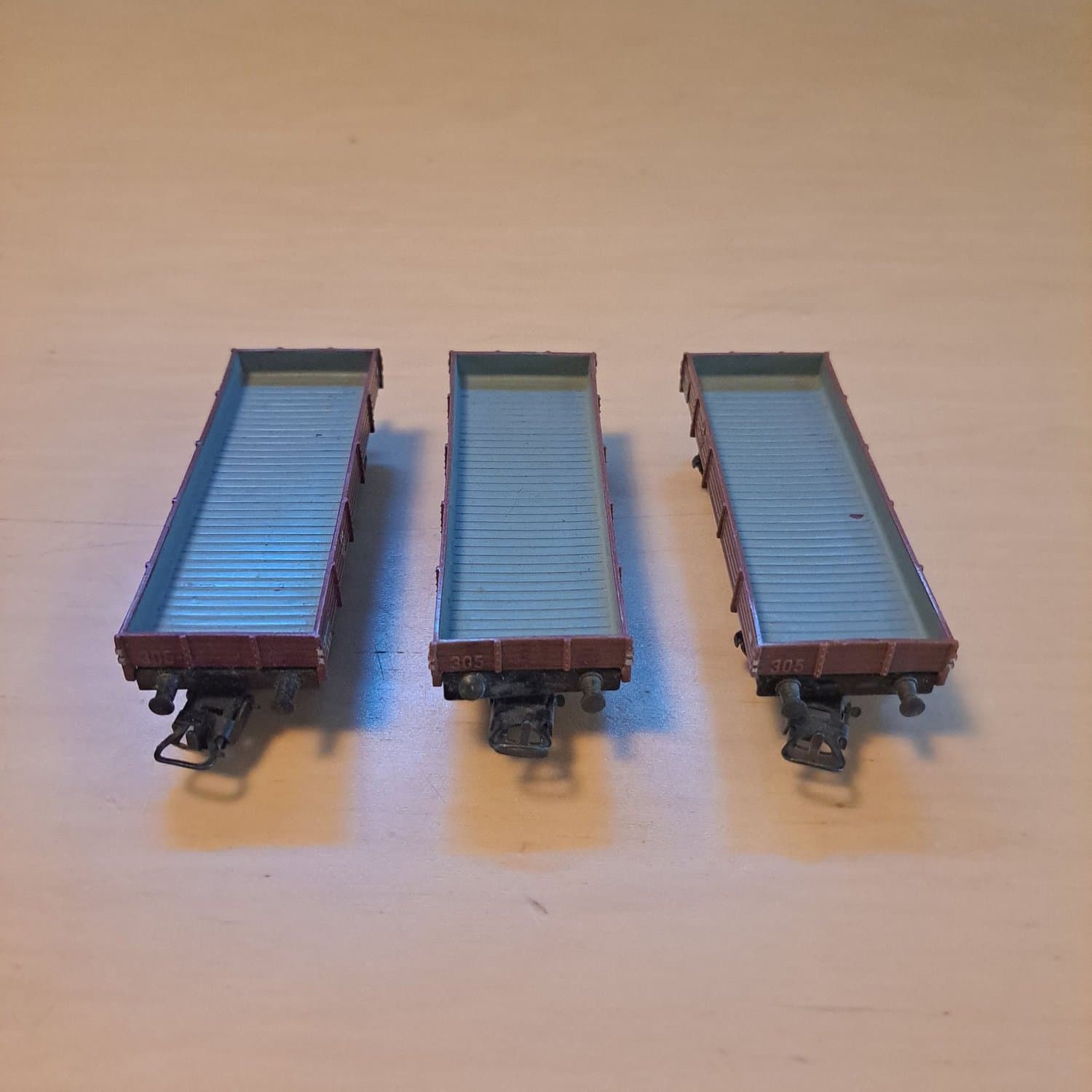 H0 Märklin 4503 flakvagnar 3 st