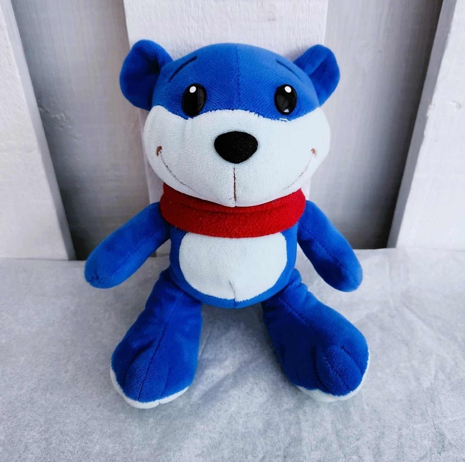 Lofs Dalen Blue Bear Plush Stuffed Animal Toy - 23 cm