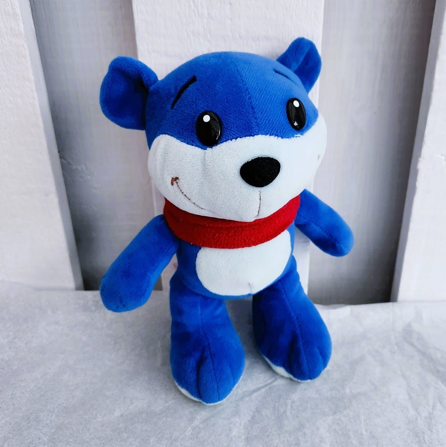 Lofs Dalen Blue Bear Plush Stuffed Animal Toy - 23 cm