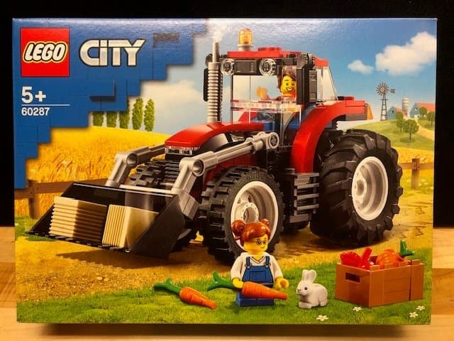 LEGO City 60287 "Traktor" - från 2021, Oöppnad / förseglad!