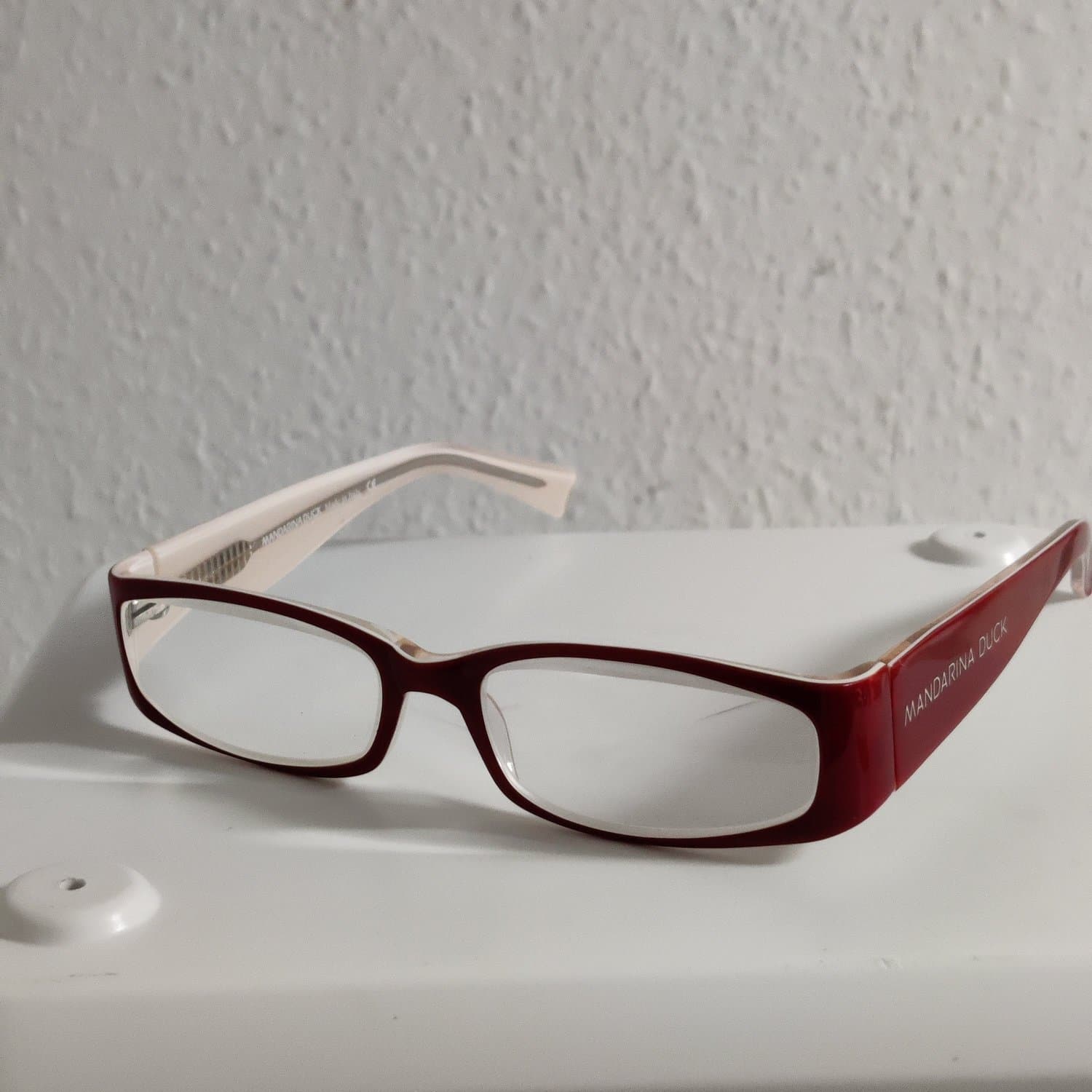 MANDARINA DUCK Glasögonbågar (MD40262 H57) Röda Mycket fint skick Italy Designer