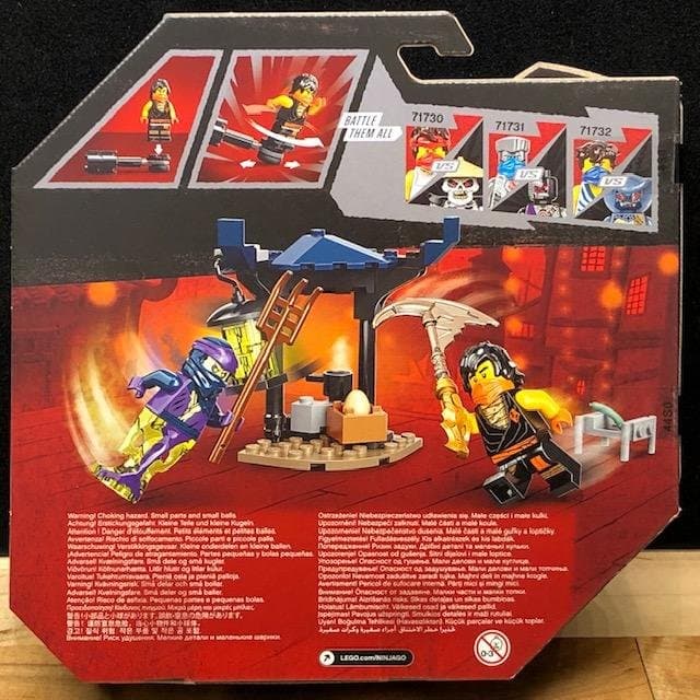 LEGO Ninjago 71733 "Episk stridsset - Cole mot spökkrigare " - oöppnad!