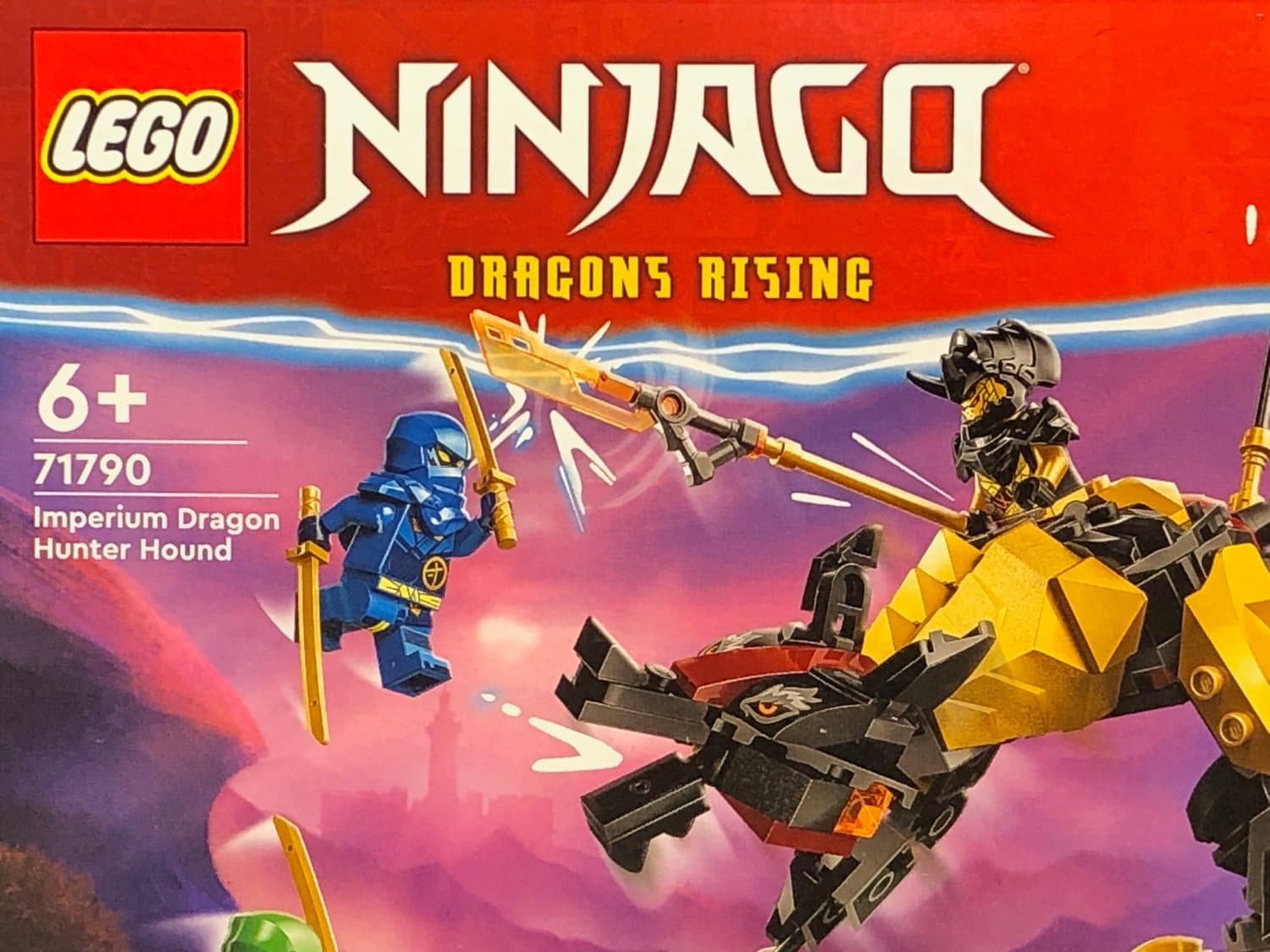 LEGO Ninjago 71790 "Kejserlig drakjägarbest" - från 2023, oöppnad / förseglad!