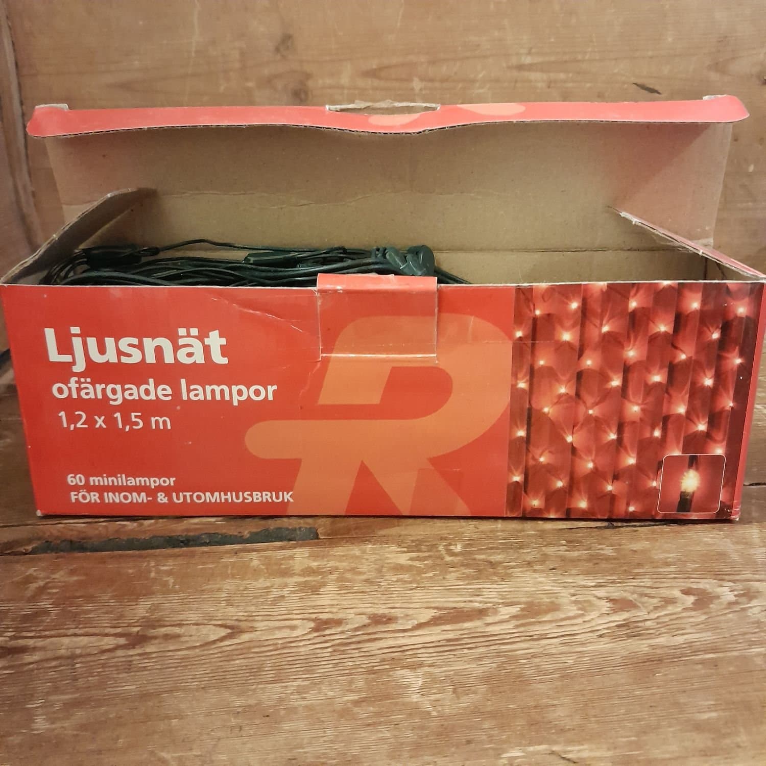 Ljusnät 1,2 x 1,5 m Fungerar Jul Advent