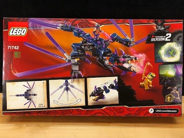 LEGO Ninjago 71742 "Overlords drake" -från 2021, oöppnad / förseglad!