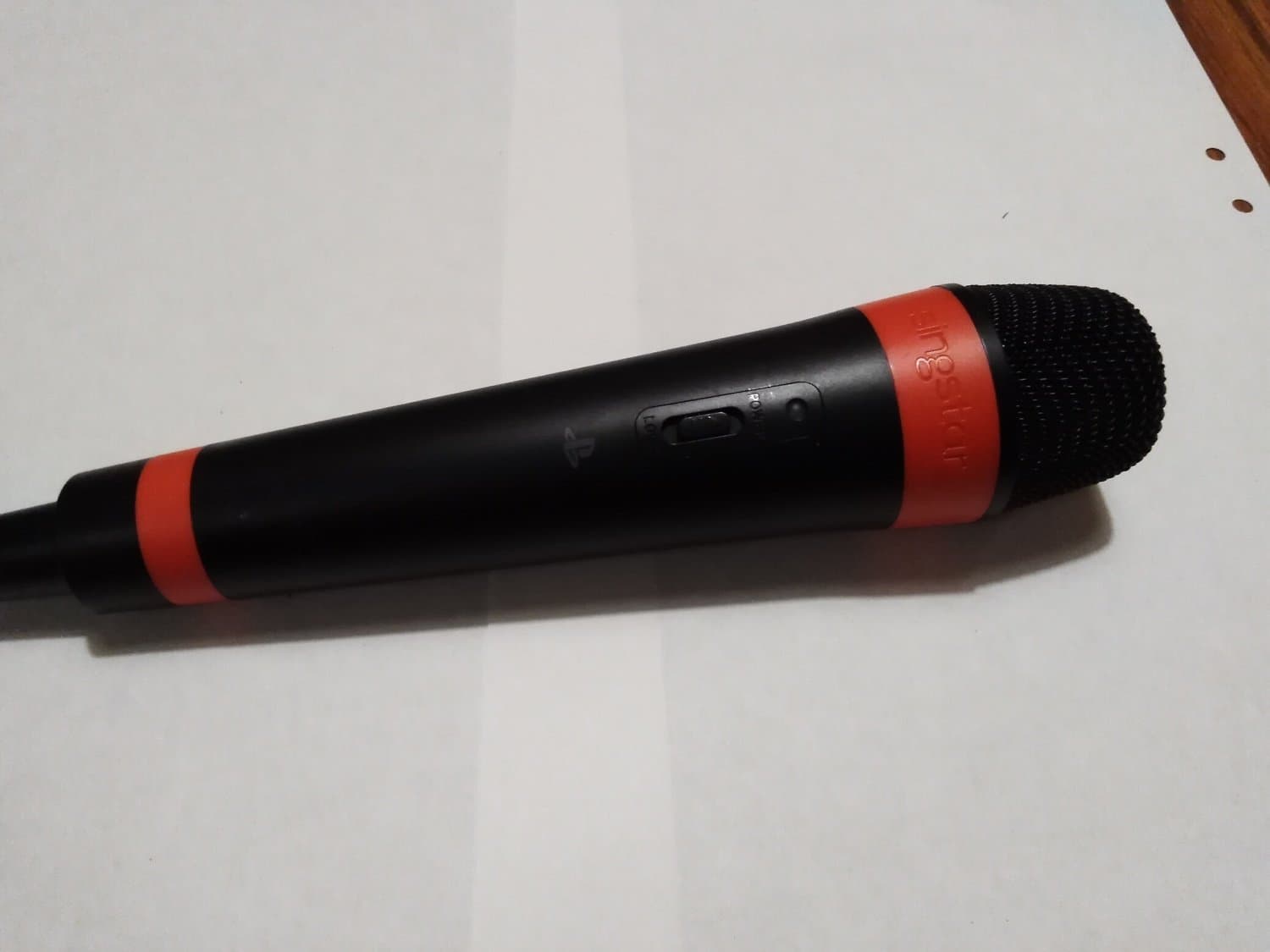 PS3: 1 st Trådlösa mikrofon till PS3 (Röd)