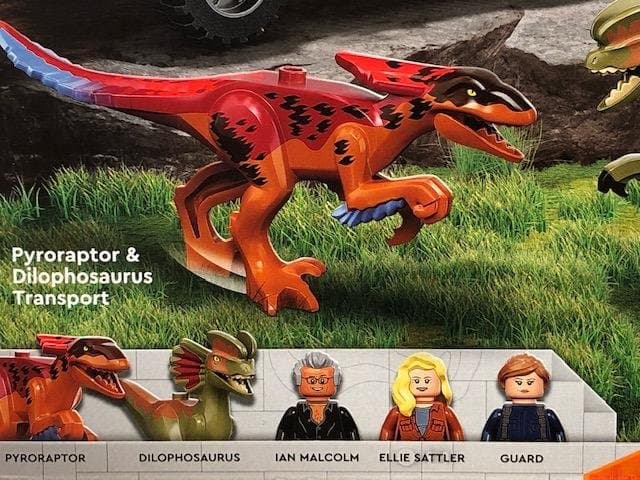 LEGO Jurassic World 76951 "Pyroraptor & dilophosaurus" - från 2022, oöppnad!