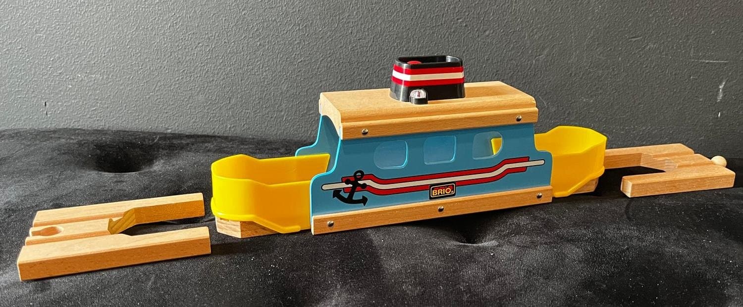 Brio bandelar båt - Färja Wooden Ferry 33661