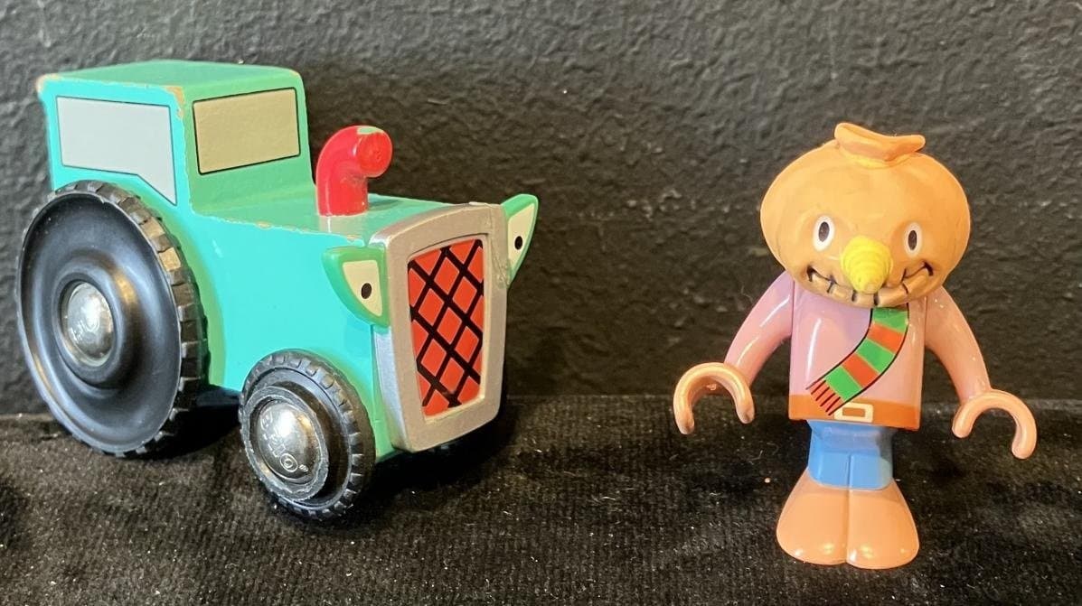 Brio tåg - Byggare Bob Grålle och Plugg 32806